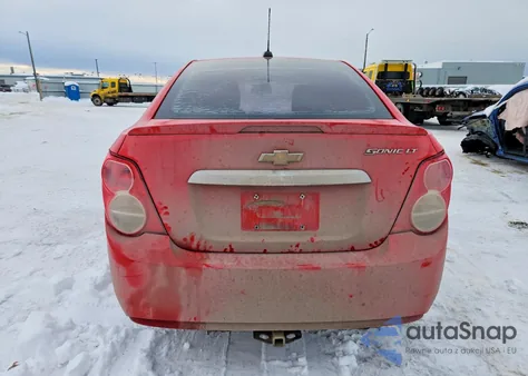 2016 Chevrolet Sonic Lt z USA, uszkodzony, nr VIN 1G1JC5SHXG4101537